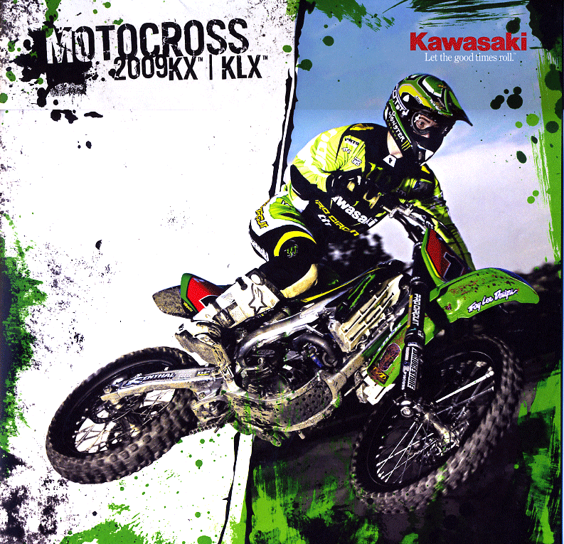 BBR/Monster KLX 110 in 2009 Kawasaki Catalog